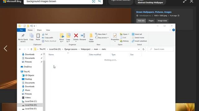 Python Django Tutorial for Beginners: SERVING STATIC FILES , ADDING IMAGES - Lesson 6 смотреть онлайн