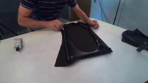 Как обтянуть акустический гриль своими руками ?