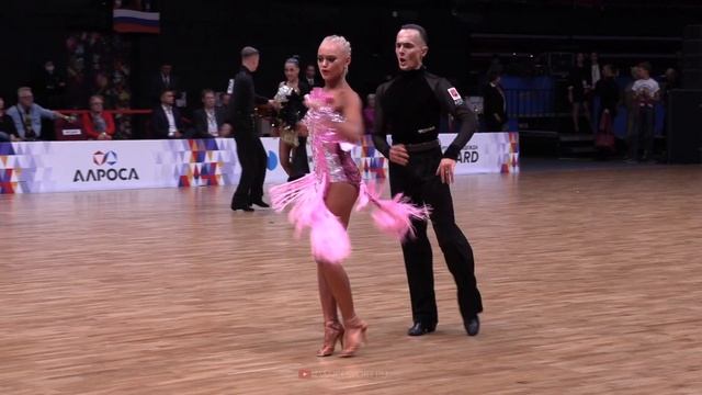 Jive | German Pugachev - Ariadna Tishova | Russian Championship Youth Latin 2020 смотреть онлайн