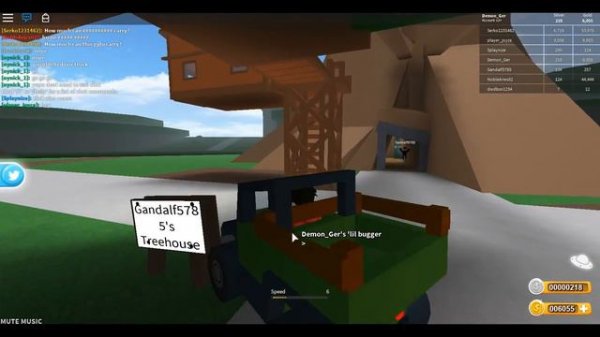 Краш сервера TreeLands в роблокс.