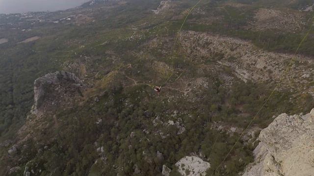 Прыжки с Шаан-Каи (235 метров) с командой RAPT - Витя смотреть онлайн