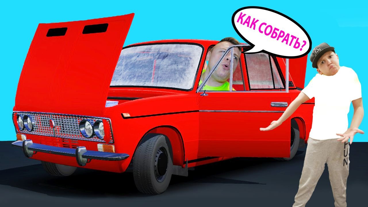 КАК СОБРАТЬ Машину ВАЗ 2103 Собираем ЖИГУЛИ в My Summer Car