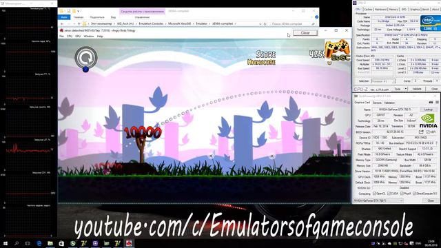 XENIA Xbox 360 Emulator - Angry Birds Trilogy (2012). Gameplay. Vulkan api. Test #2 смотреть онлайн