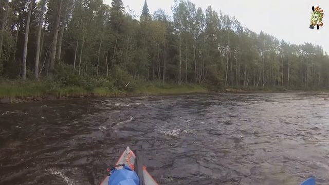 #5 Сплав по Карелии/п. Амбарный- п. Кузёма/р. Пулома-р. Воньга - м. Белое/5 часть смотреть онлайн