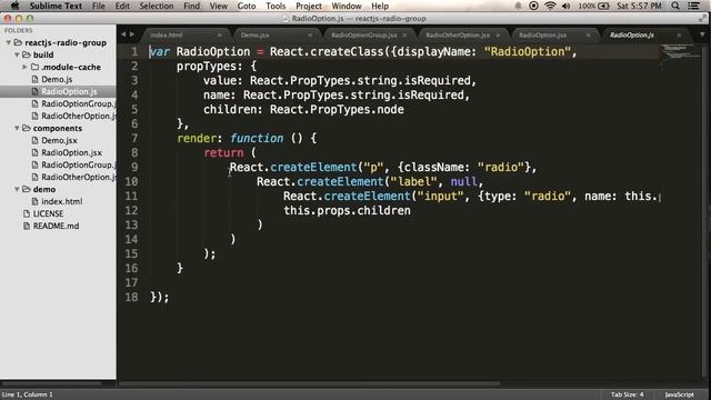 Using React.js v0.12 - Part 8/8 - Convert JSX to JavaScript смотреть онлайн