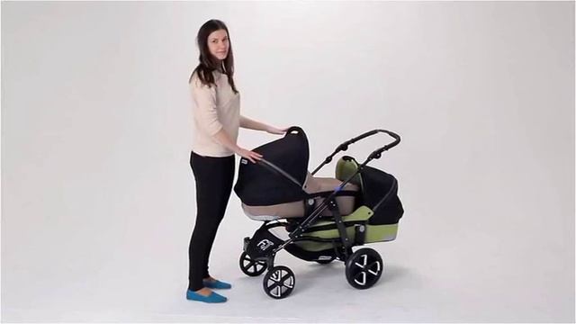 Patron Falco Geschwisterwagen Tandem смотреть онлайн