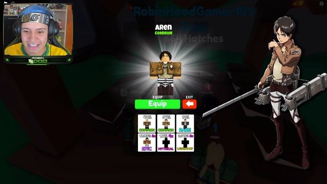 CONSEGUI O MUNDO DO ATTACK ON TITAN NO ROBLOX!! (ANIME WORLDS) смотреть онлайн