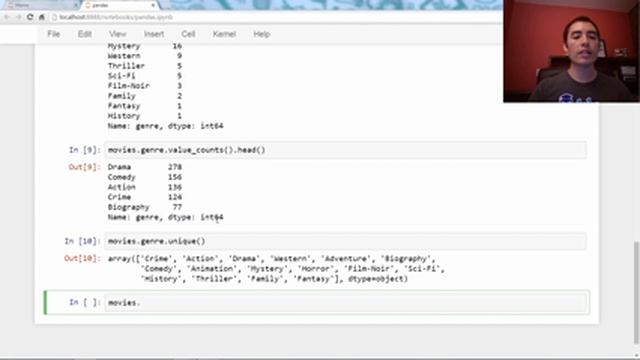 How do I explore a pandas Series? смотреть онлайн
