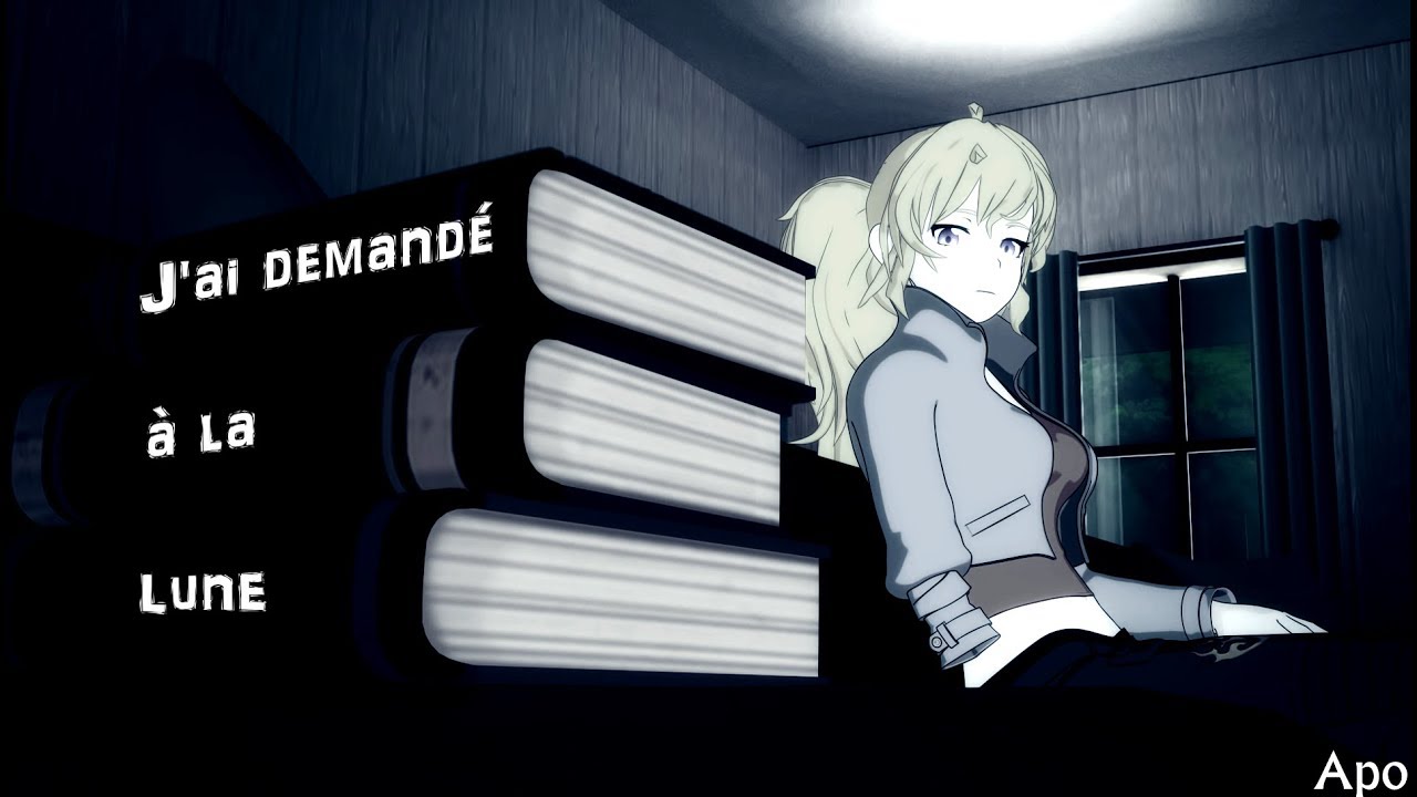 RWBY AMV - J'ai demandé à la lune (Bumbleby) смотреть онлайн