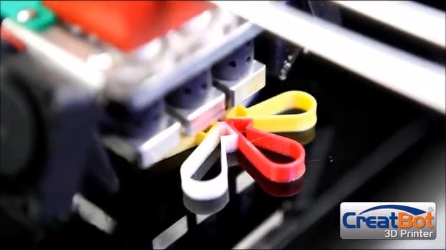 CreatBot DX Three Head Printing смотреть онлайн