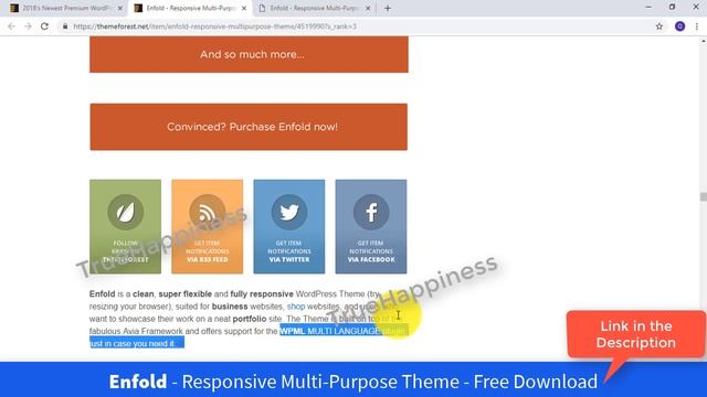 Enfold 4.1 Free Download - Responsive Multi-Purpose Theme | TrueHappiness смотреть онлайн