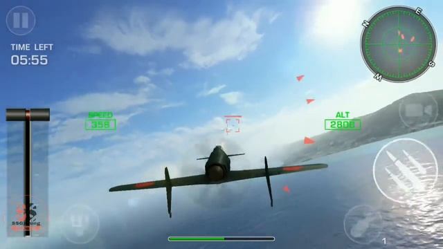 Wings of Steel, PACIFIC - AXIS Gameplay Mission 16 Complete! смотреть онлайн