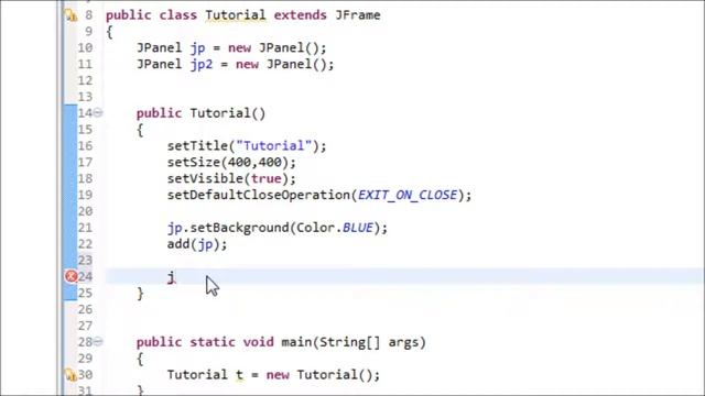 Java Tutorial 35 GUI Set Background Color on JPanel смотреть онлайн