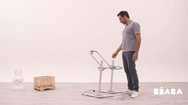 BEABA - Instructions for use : Up&Down Bouncer, how to assemble of the seats and the handles. смотреть онлайн