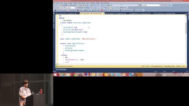 SITC LDN 2014 - 5. Get testing with tSQLt - Steve Jones смотреть онлайн