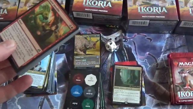 Ouverture de 5 Packs AP Ikoria la Terre des Béhémoths, cartes Magic The Gathering смотреть онлайн