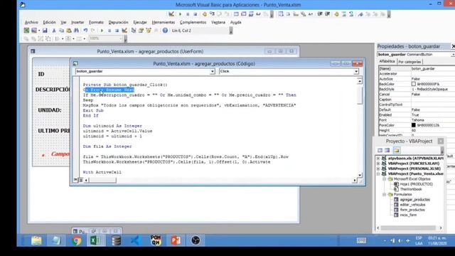 Punto de Venta Excel (VBA). Sesión 2. смотреть онлайн