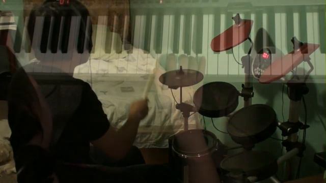 Naruto Main Theme song cover drums and piano смотреть онлайн