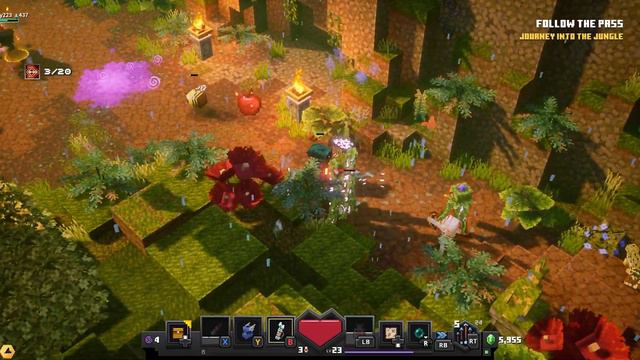 Minecraft Dungeons Ultimate Edition Gameplay 14 Dingy Jungle MP No Commentary смотреть онлайн