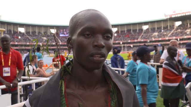 IAAF WU18 Mixed Zone 2000m SC Gold Leonard Kipkemoi BETT смотреть онлайн