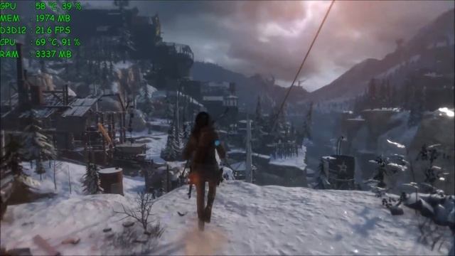 Rise of the Tomb Raider - Core 2 Quad Q8400 / GTX 1050 / 4GB RAM смотреть онлайн