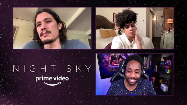 'Night Sky' Interview | Chai Hansen & Kiah McKirnan | Prime Video смотреть онлайн