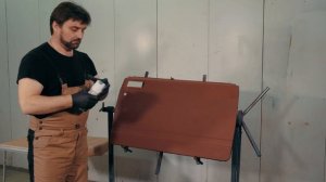 Подготовка кузовной детали к покраске материалами KUDO | Подробная видеоинструкция