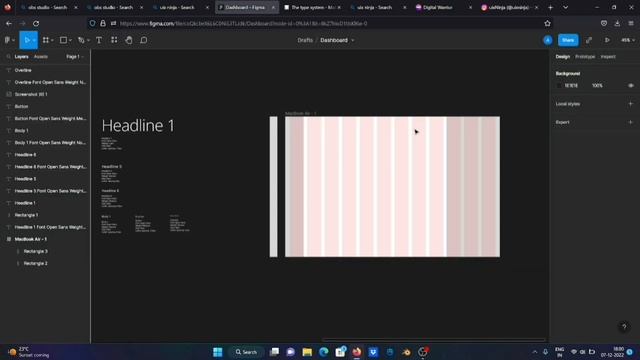 UI / UX Figma Tutorial | Chapter 1 | Creating a Dashboard | abcdevansh смотреть онлайн