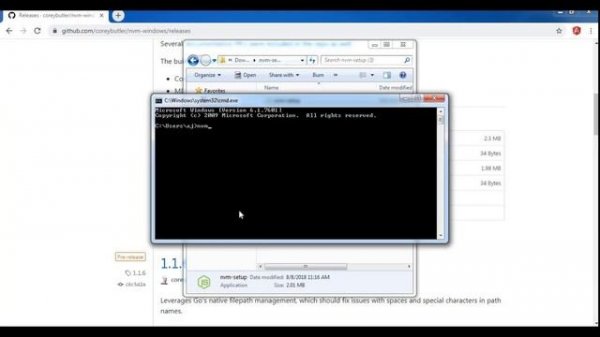 NVM Installation - How to Install and Manage Multiple Versions of Node and NPM on Windows 7- 2020