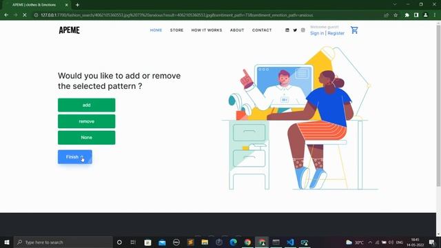 Emotional AI using ART for making clothes смотреть онлайн