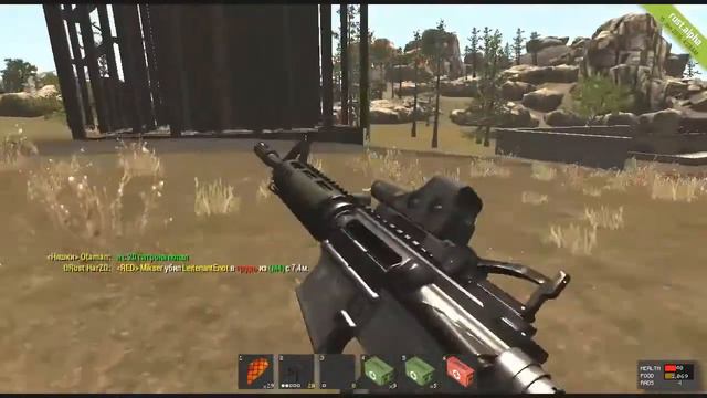Обзор сервера "RUST HarZ" . смотреть онлайн