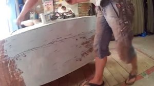 Эпоксидная шпаклевка ЭП-0010. Самодельный швертбот.