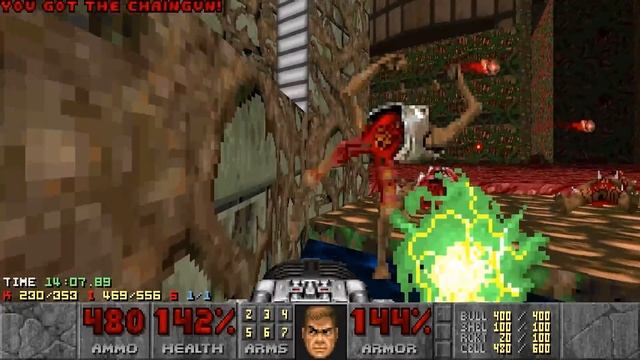 Arrival - MAP09-MAP10: The Writhing Altar (Fast Ultra-Violence 100%)