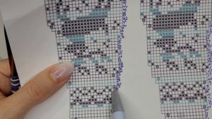 МК лопапейса спицами (2)                #вязание #мквидеовязания