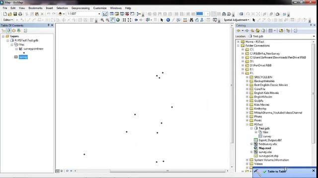 How to join Excel file to Geodatabase table in Arc Gis смотреть онлайн