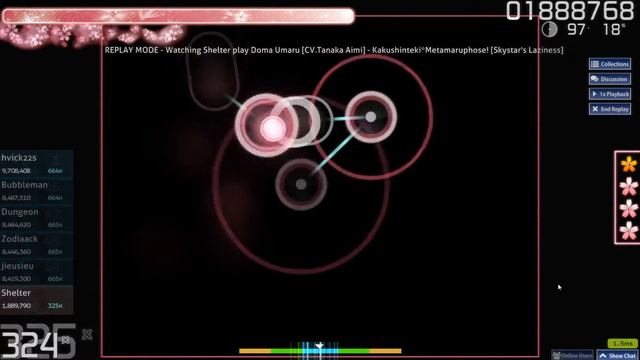 osu! Doma Umaru [CV.Tanaka Aimi] - Kakushinteki*Metamaruphose! [Skystar's Laziness] FC смотреть онлайн
