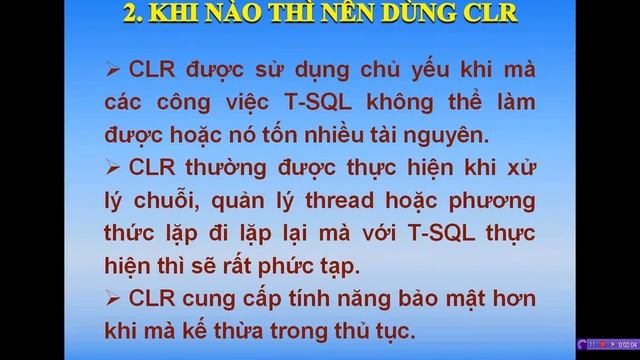 Tích hợp CLR смотреть онлайн