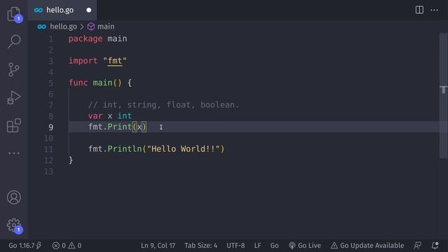 Go (GoLang) Tutorial-1: How to use Types, Var and Const. #coding #programming #golang #tutorial смотреть онлайн
