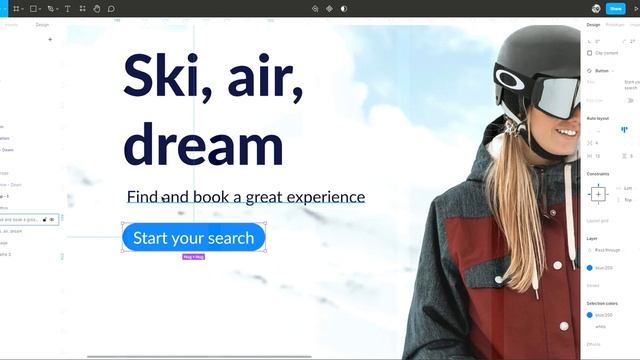 Figma landing page смотреть онлайн