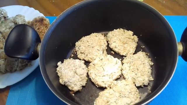 Творожно-куриные лепешки смотреть онлайн