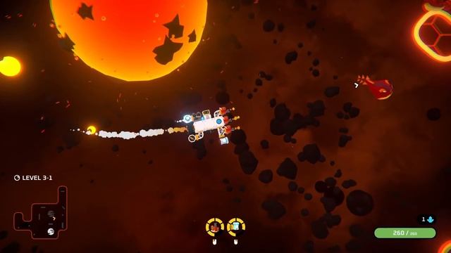 FLAME THROWERS Make EVERYTHING Better in Space Scavenger смотреть онлайн