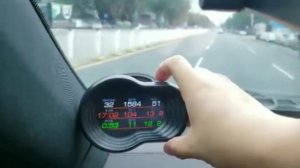 HUD display obd2 computer