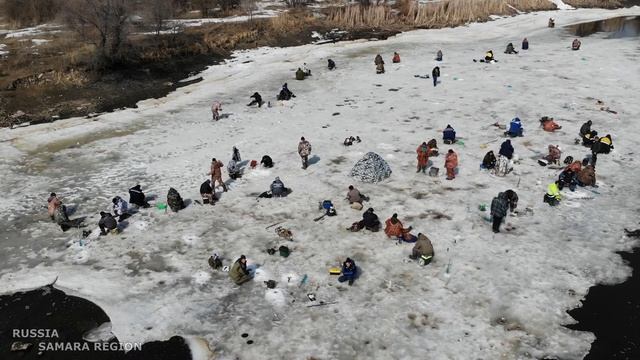 Ловись рыбка большая и маленькая / рыбаки не сдаются / Сызранский район / Самарская область смотреть онлайн