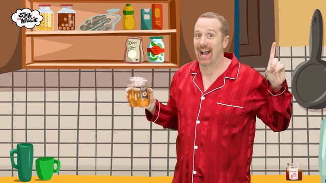 Magic Finger Family Food Swap Story for Kids with Steve and Maggie | Naughty Maggie Magic for Kids смотреть онлайн