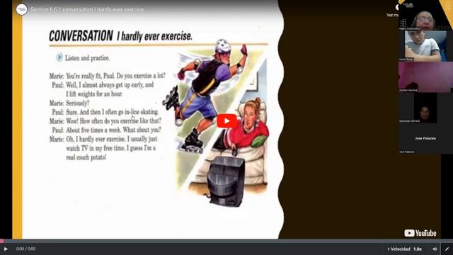 Ingles Corporativo- 12- 07- 2022- HOW OFTEN DO YOU EXERCISE? смотреть онлайн