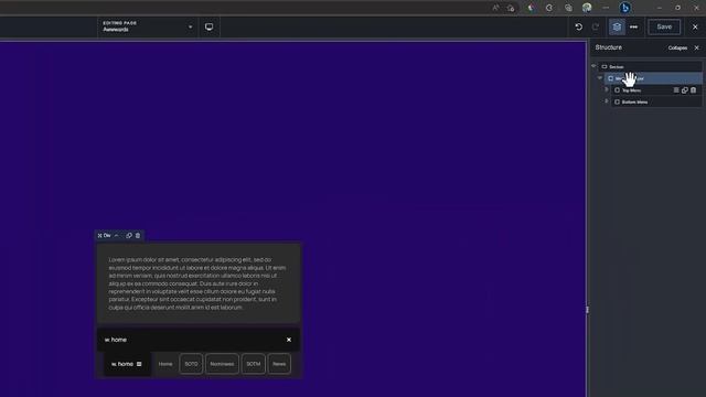 Build Awwwards Website Nav Bar with Breakdance & Motion Page смотреть онлайн