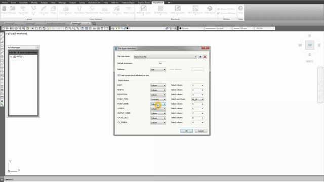 Importing Survey Points from txt file смотреть онлайн
