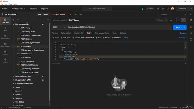 76 Test on Docker environment Basket API integrate Discount Grpc into DC смотреть онлайн