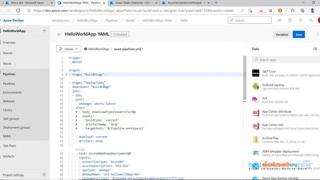 How to Create a Multi-Stage YAML Pipeline in Azure DevOps | Azure DevOps смотреть онлайн