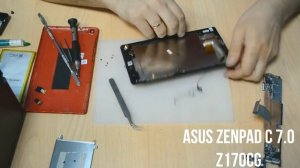 ASUS ZenPad C 7.0 (Z170CG), не заряжается, полный разбор
